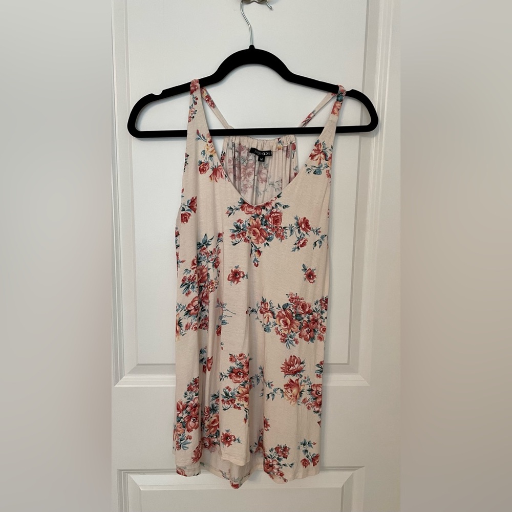 Paper Moon Makai Halter Swing Knot Tank Top